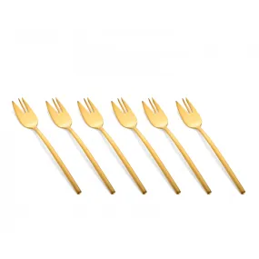 DUE ICE ORO CAKE FORKS BOX SET