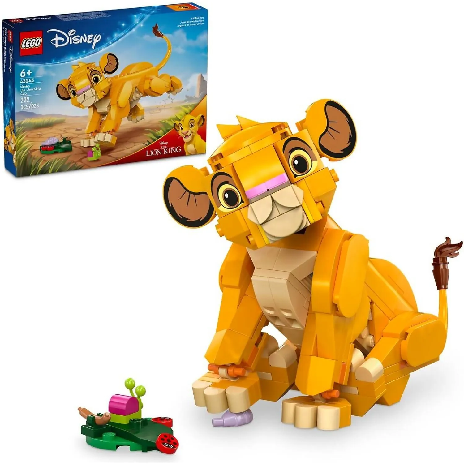 43243 LEGO DISNEY CLASSIC SIMBA THE LION KING CUB