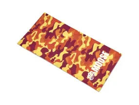 Adults Camo Flexi Tubular Bandana - Orange (GIFT-17586-O)