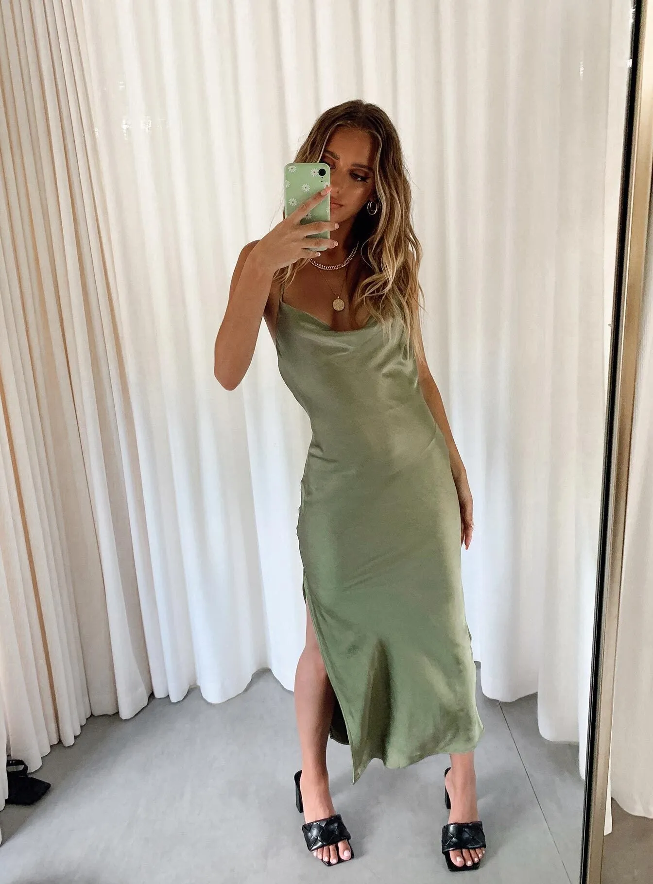 Alissa Midi Dress Green