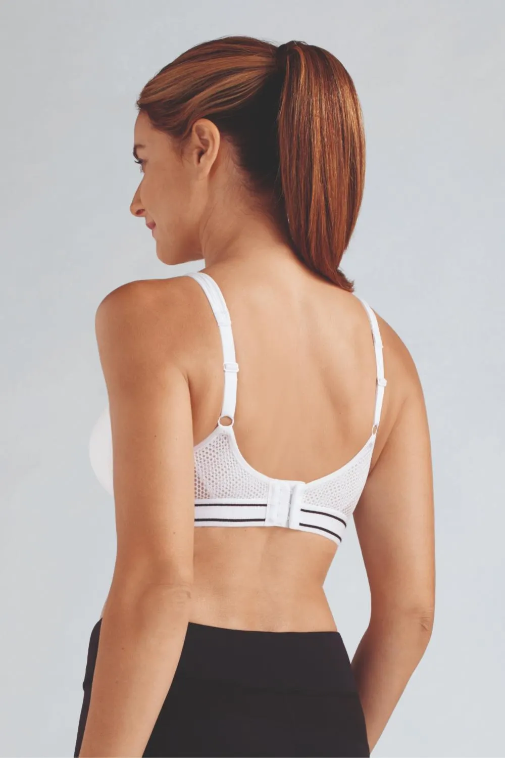 Amoena Performance Sports Bra, White (0654)