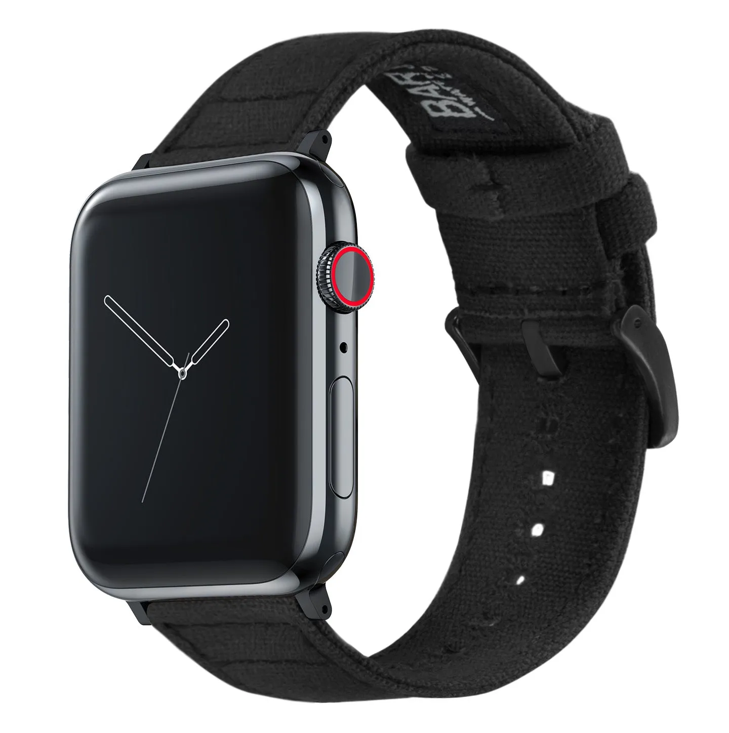 Apple Watch Black Canvas Watch Band