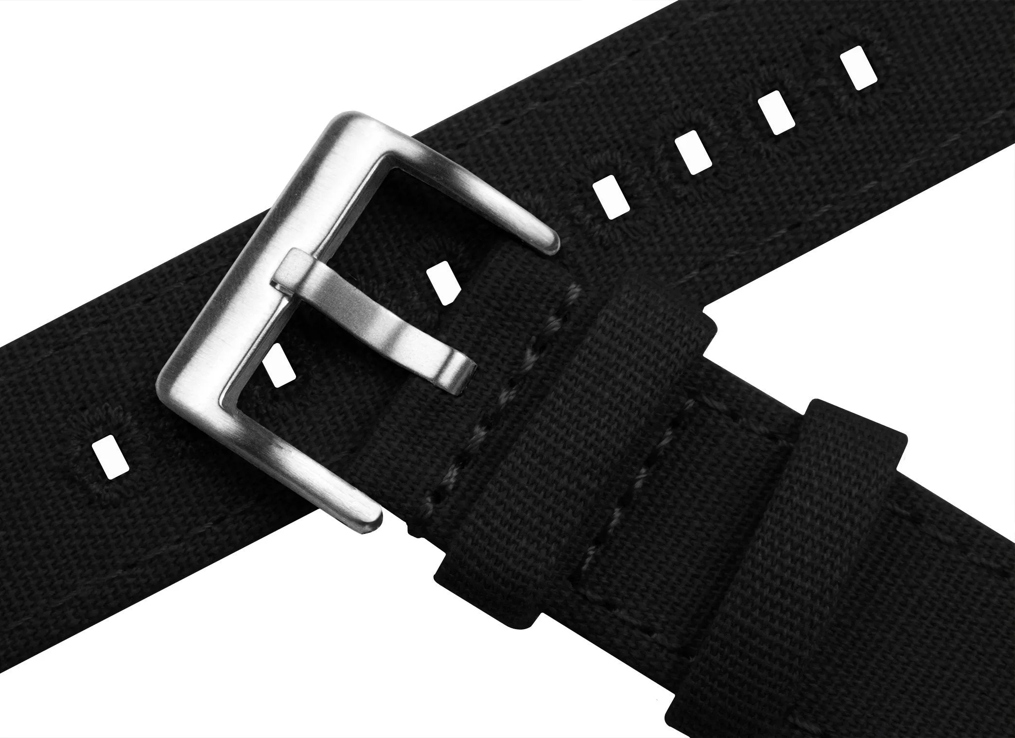 Apple Watch Black Canvas Watch Band