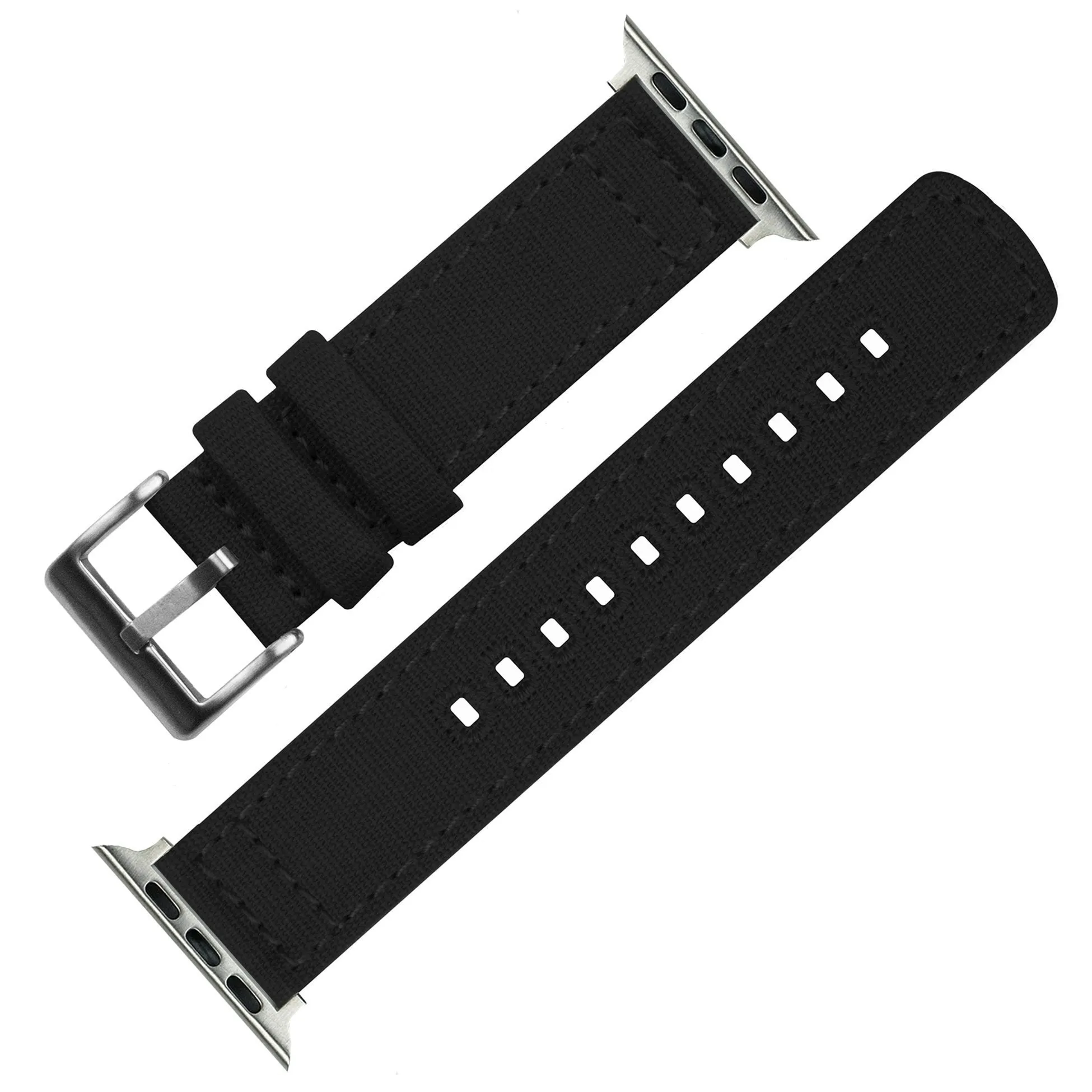 Apple Watch Black Canvas Watch Band