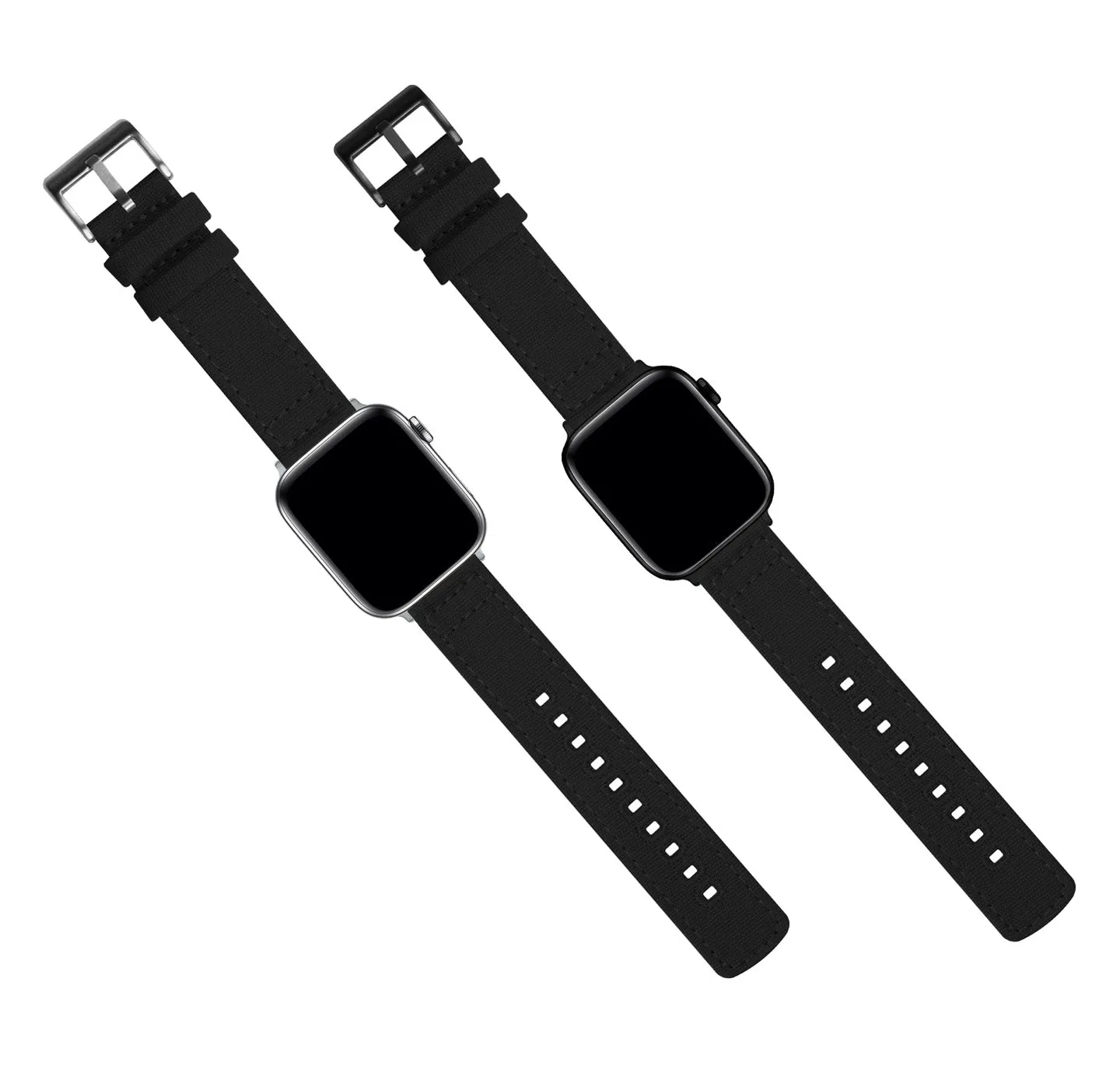 Apple Watch Black Canvas Watch Band