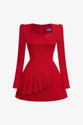 Aretta Long Sleeves Mini Dress