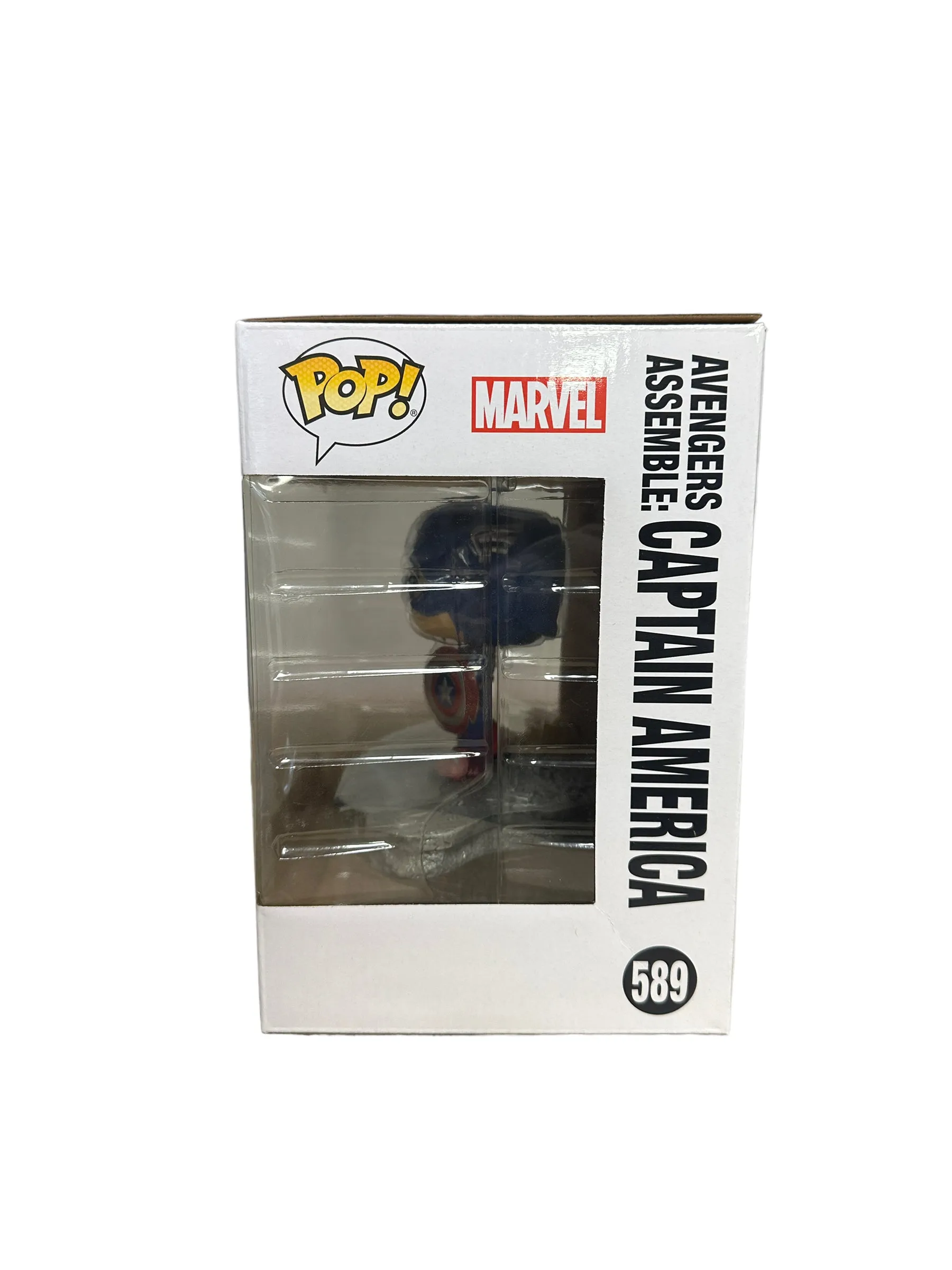 Avengers Assemble: Captain America #589 Deluxe Funko Pop! - The Avengers - Special Edition - Condition 8/10