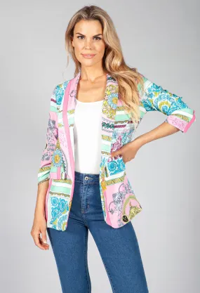 Baroque Print Blazer