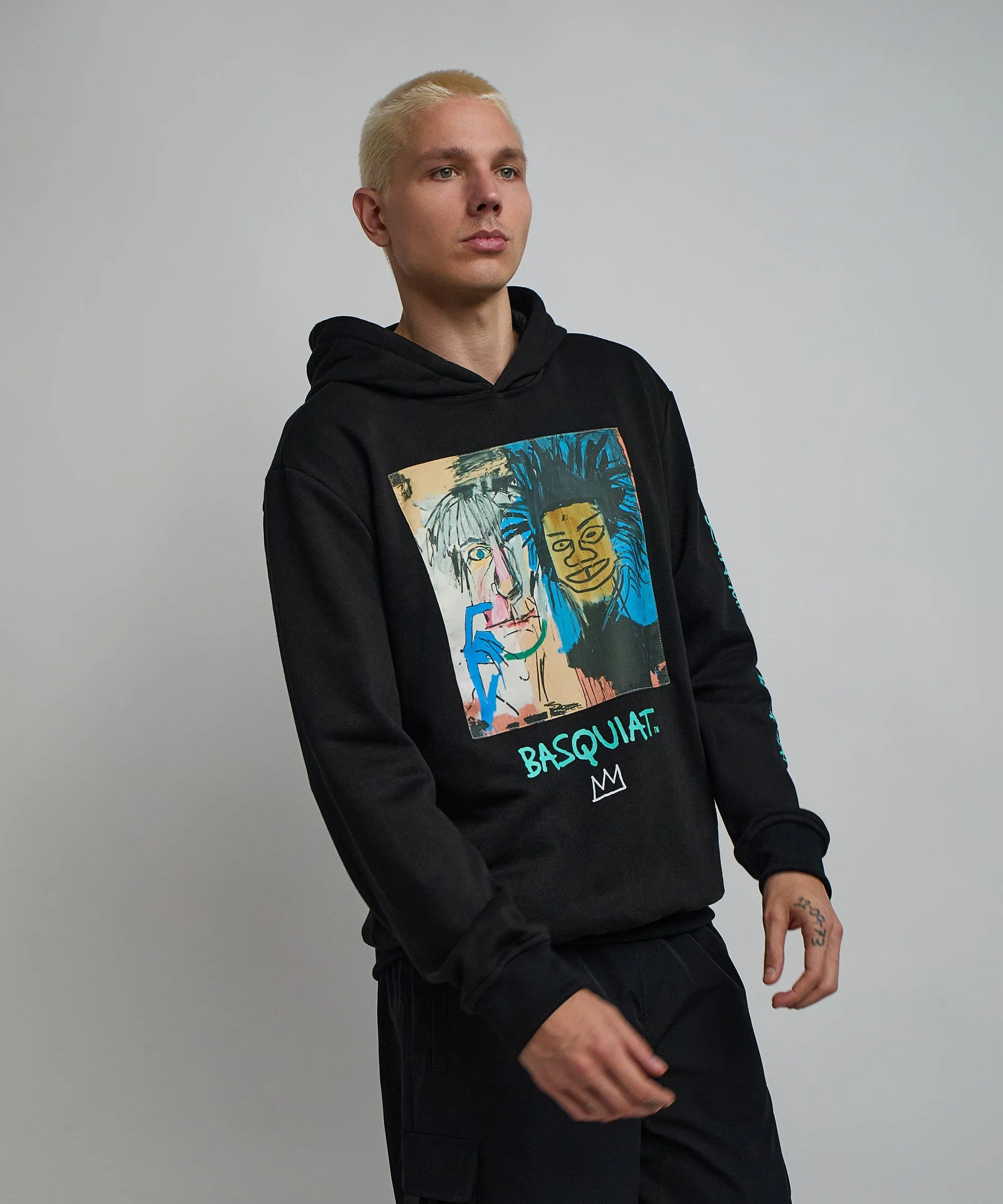 Basquiat™ World Famous Hoodie - Black