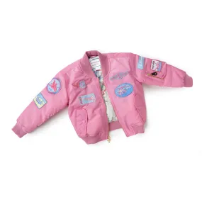 Boeing Kids' Pink Aviator Jacket