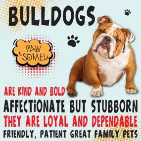 Bulldog Metal Wall Sign