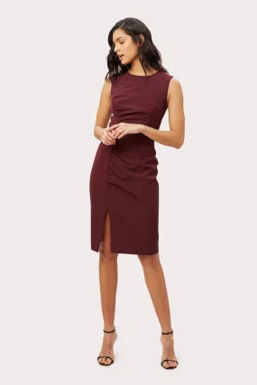 Cady Hera Ruched Sheath Dress