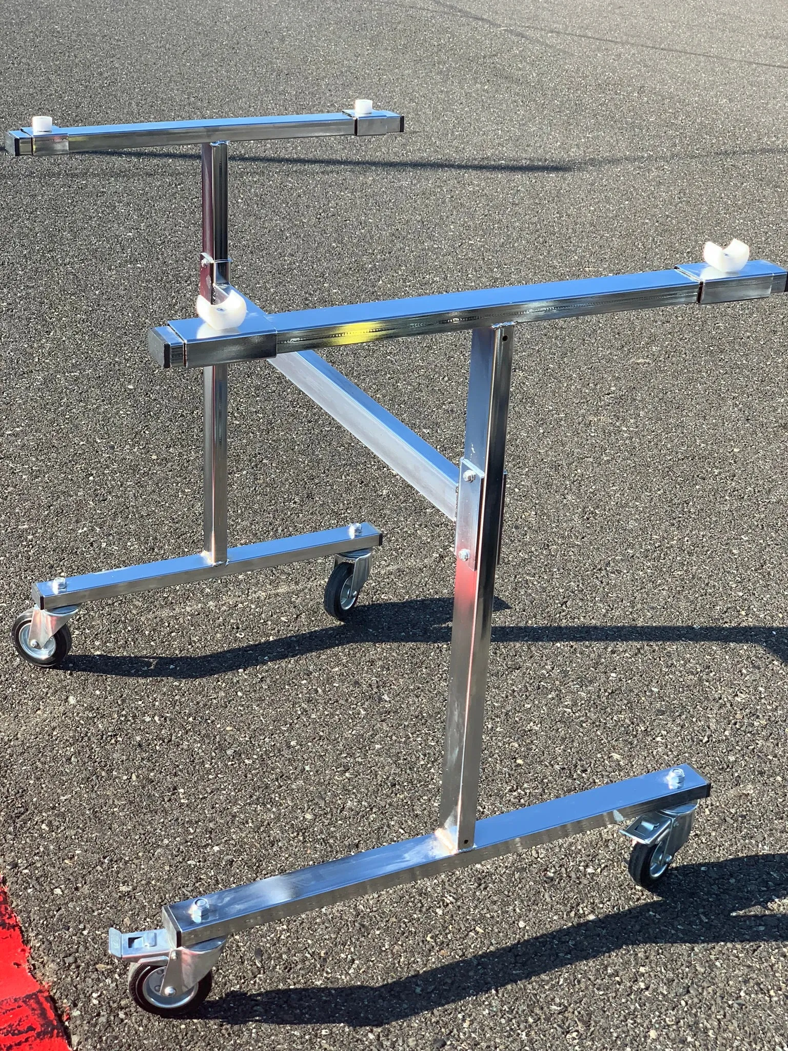 Chrome Display Kart Stand **$100 Flat Rate Shipping**