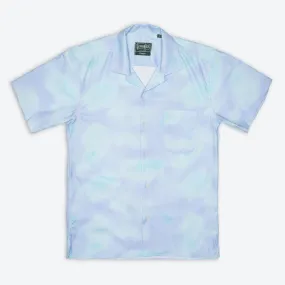 Cotton Candy Camp Shirt - Blue