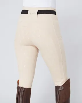 Cream Horse Riding Competition Tights / Leggings  - CORNISH CREAM