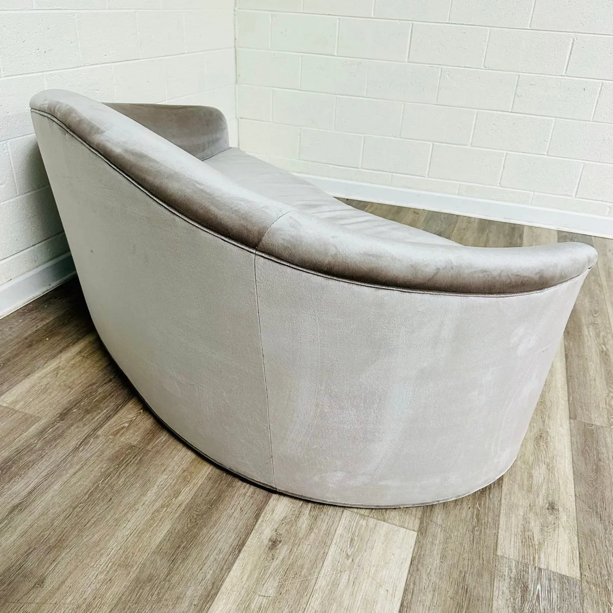 Custom Curved Sofa