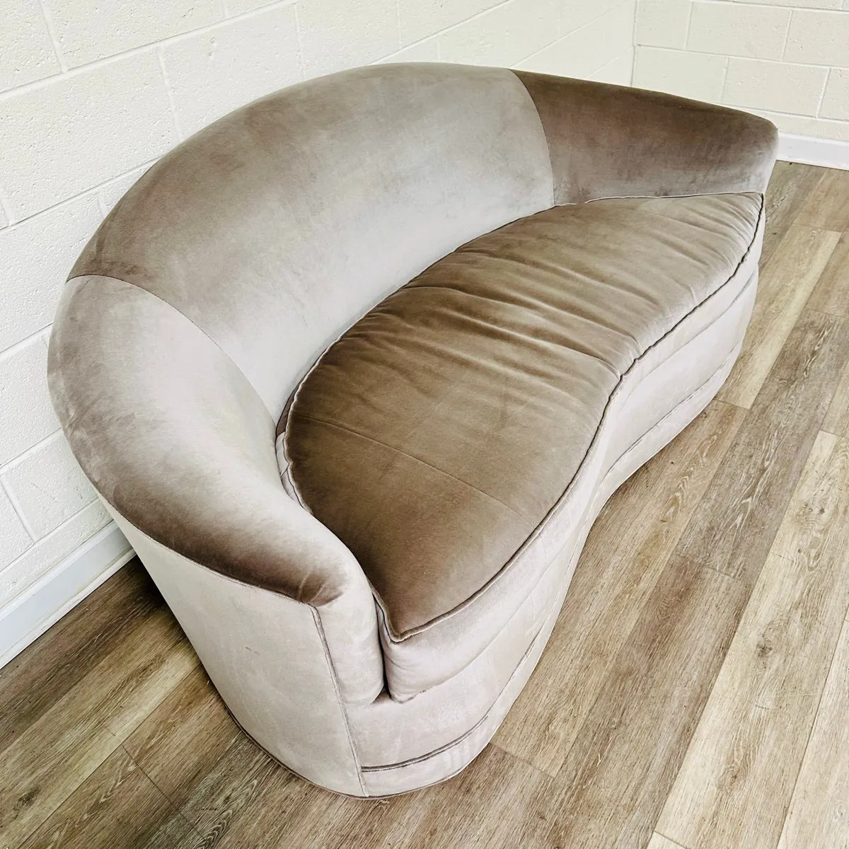 Custom Curved Sofa