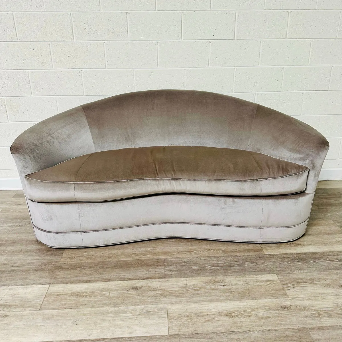 Custom Curved Sofa