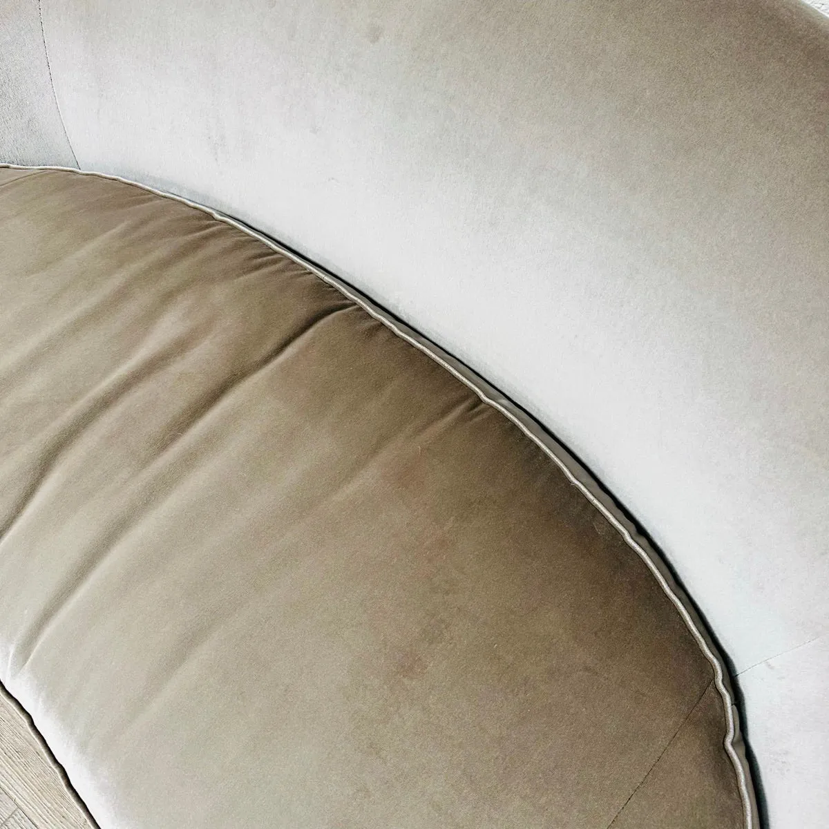 Custom Curved Sofa