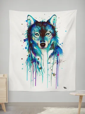 Dark Wolf Tapestry