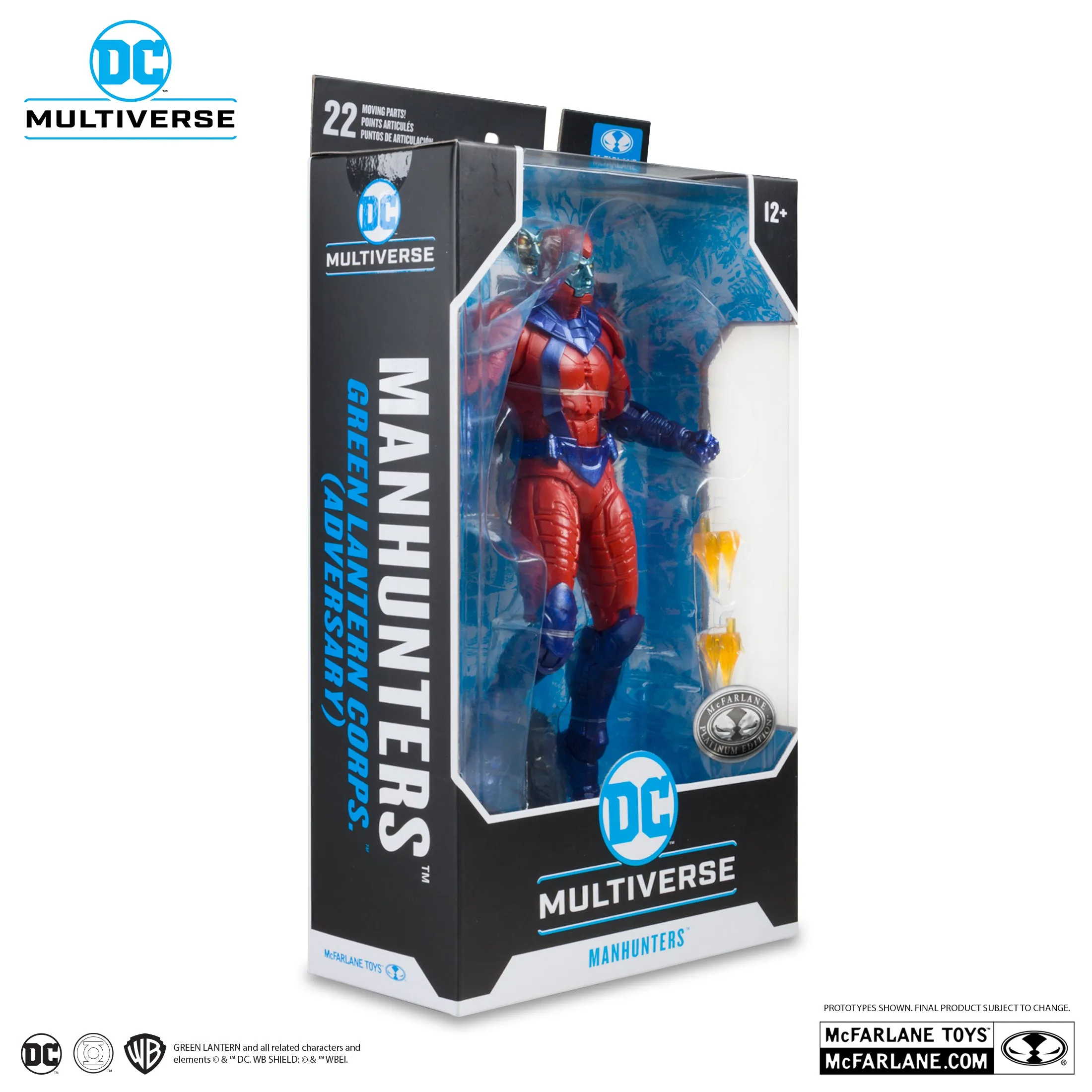 DC Multiverse Exclusive Platinum Label Manhunters