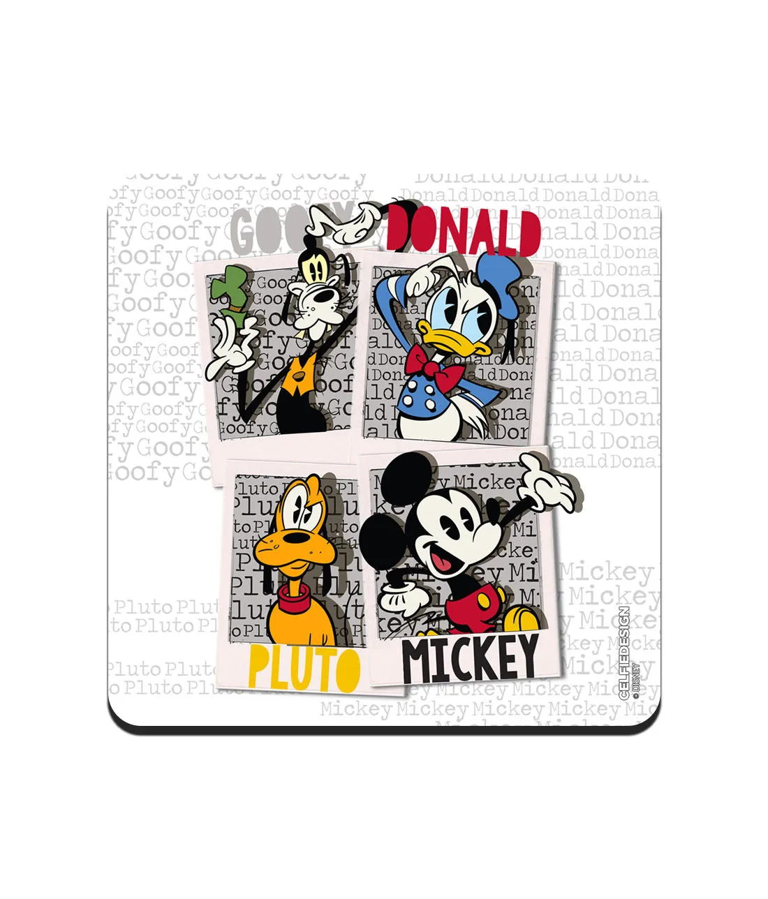 Disney Dudes - 10 X 10 (cm) Coasters