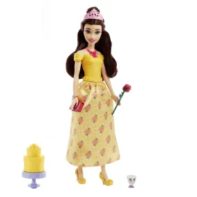 Disney Princess Toys, Belle Fashion Doll, Friend and Accessories by Mattel