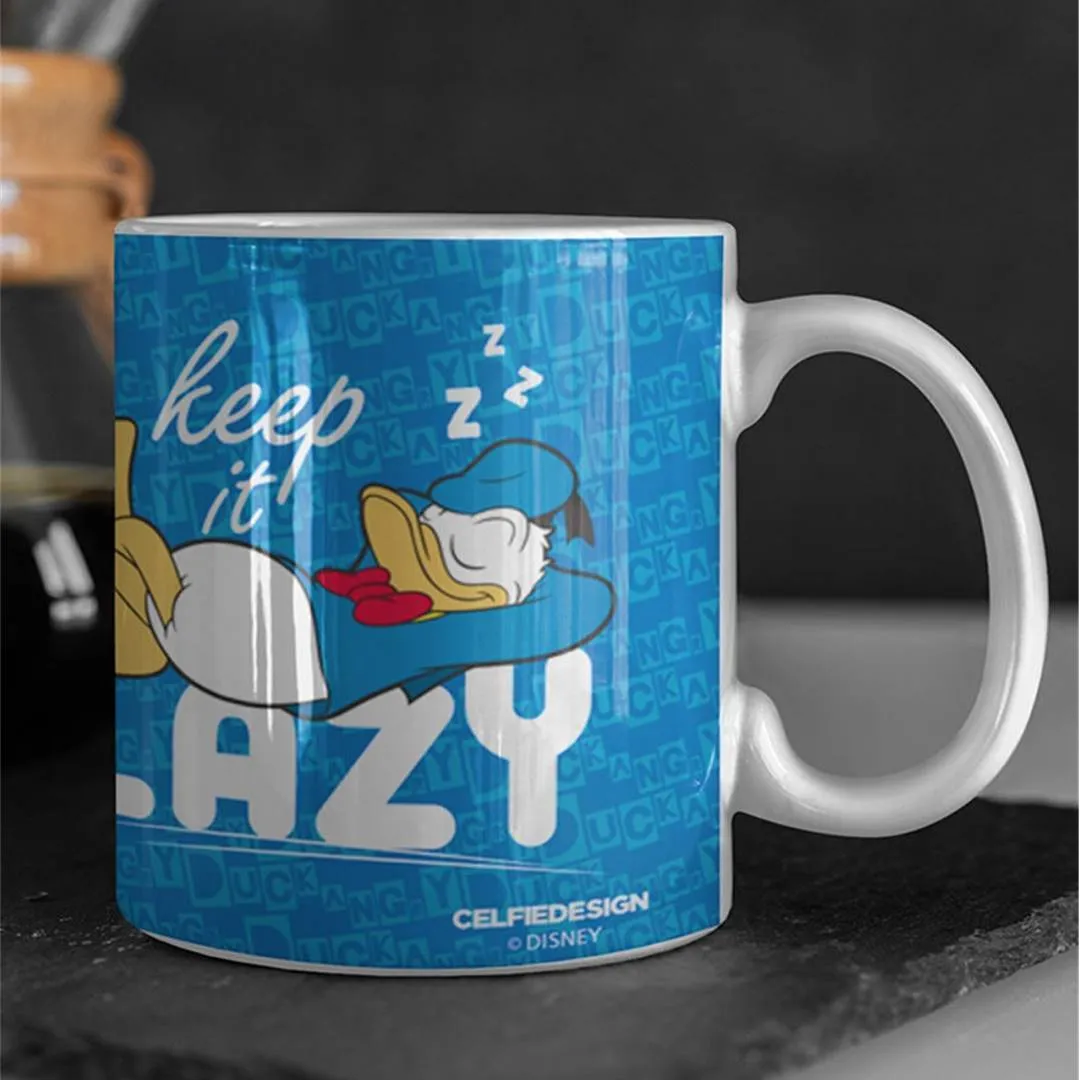 Donald Keeping It Lazy - Coffee Mug