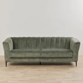 Fabian 3-Seat Sofa - Forest Green