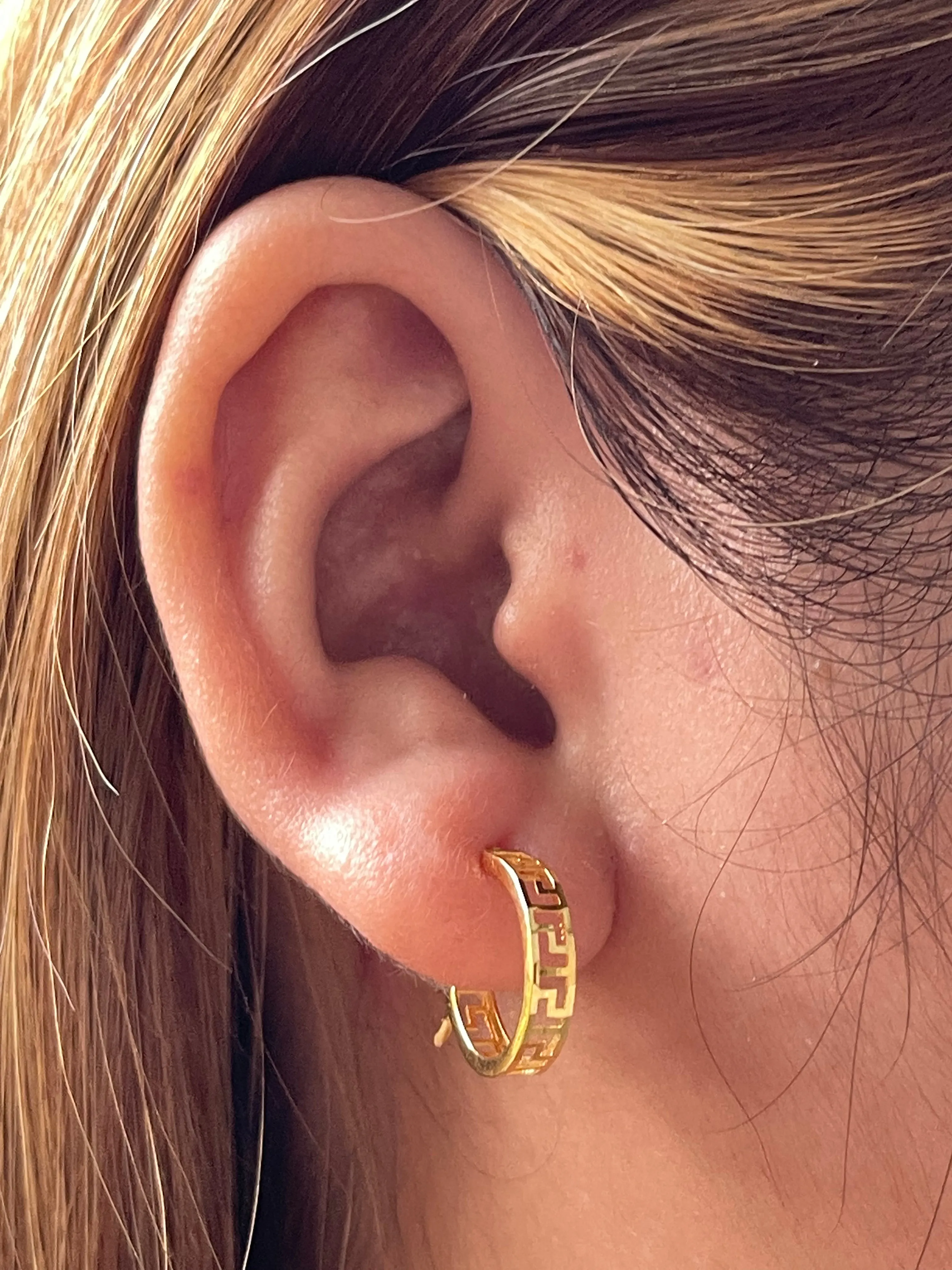 #GOLD2024 | 18K Golden Designer Inspired Hoop Earrings