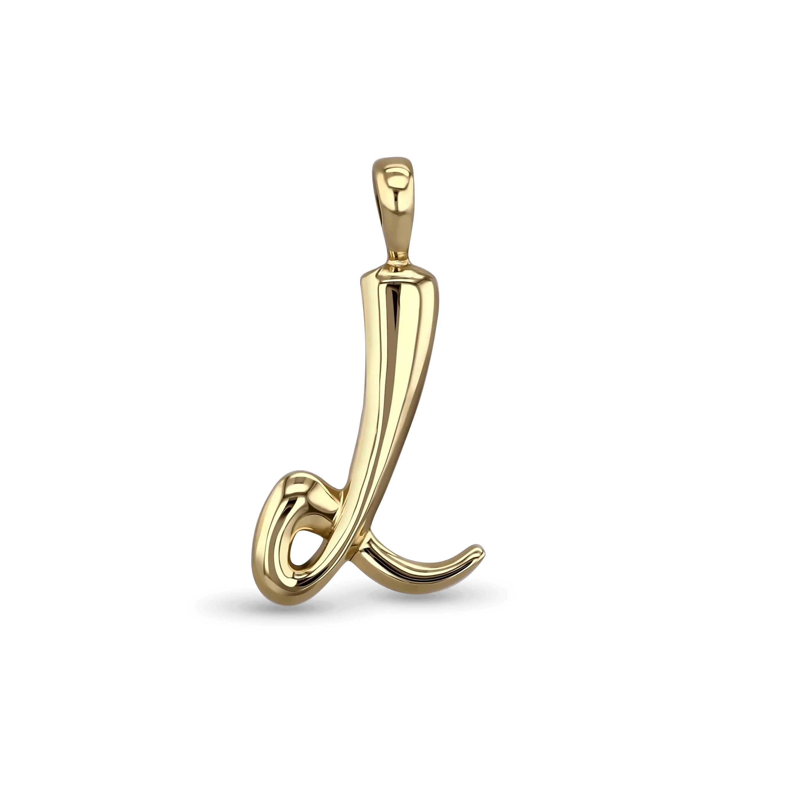 Initial L Love Letter Pendant