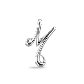 Initial M Love Letter Pendant