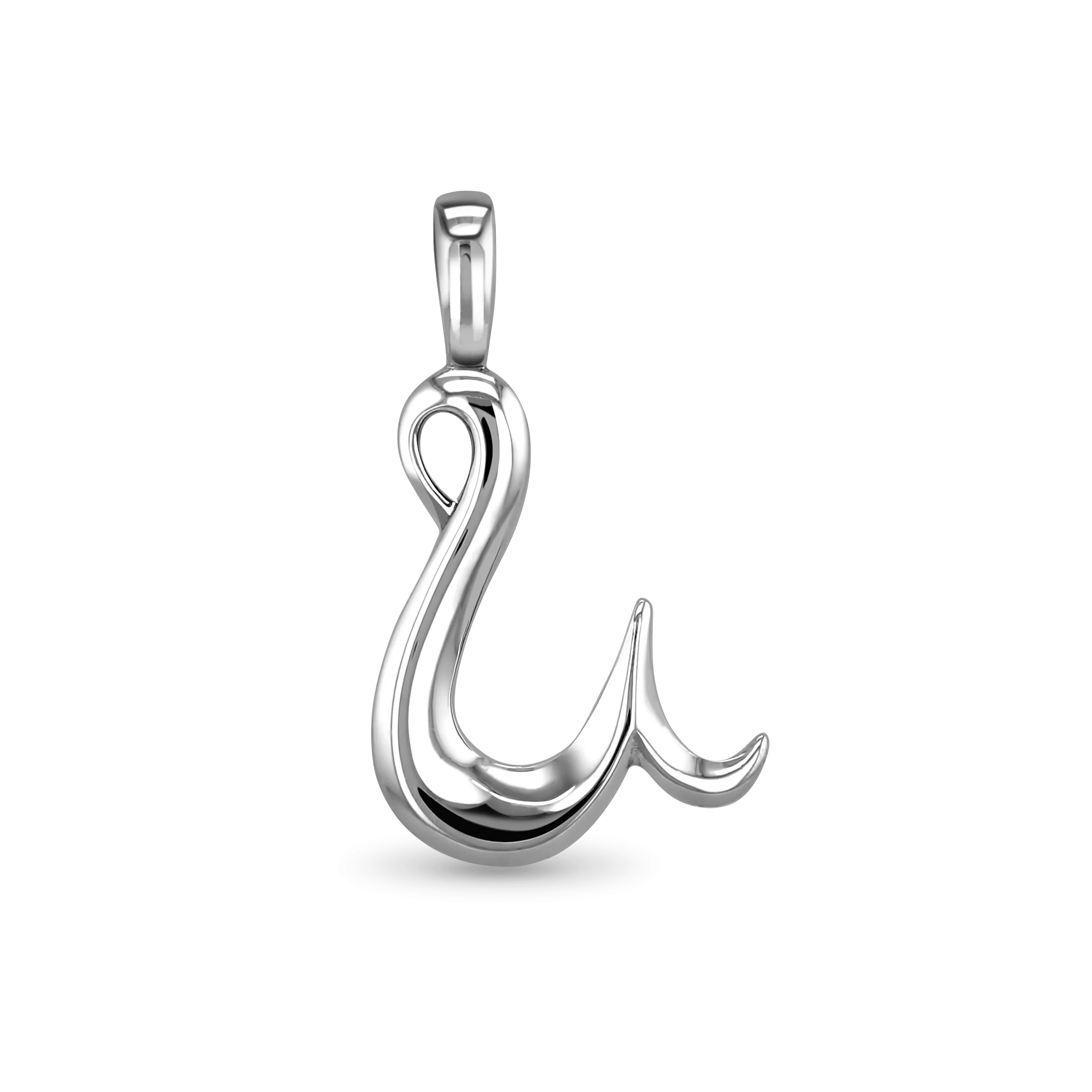 Initial U Love Letter Pendant