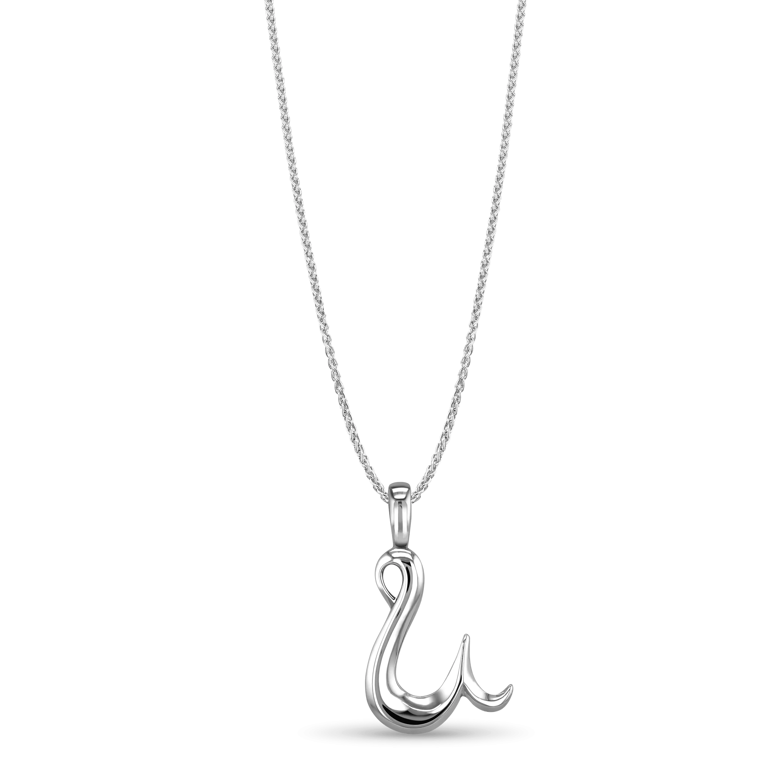 Initial U Love Letter Pendant