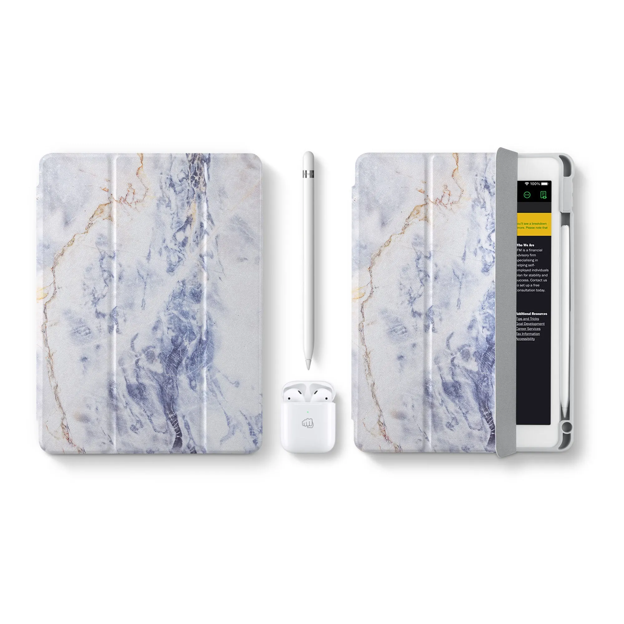 iPad 360 Elite Case - Marble