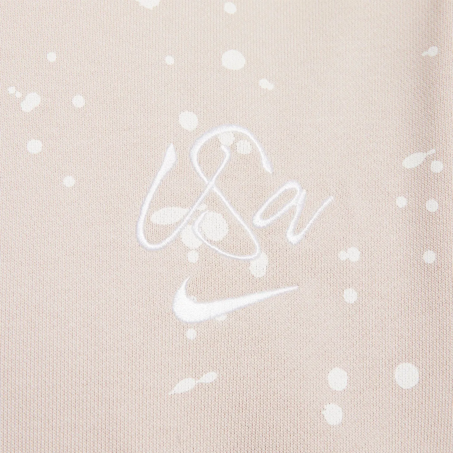 Men's Nike USA Splatter Script Stone Hoodie