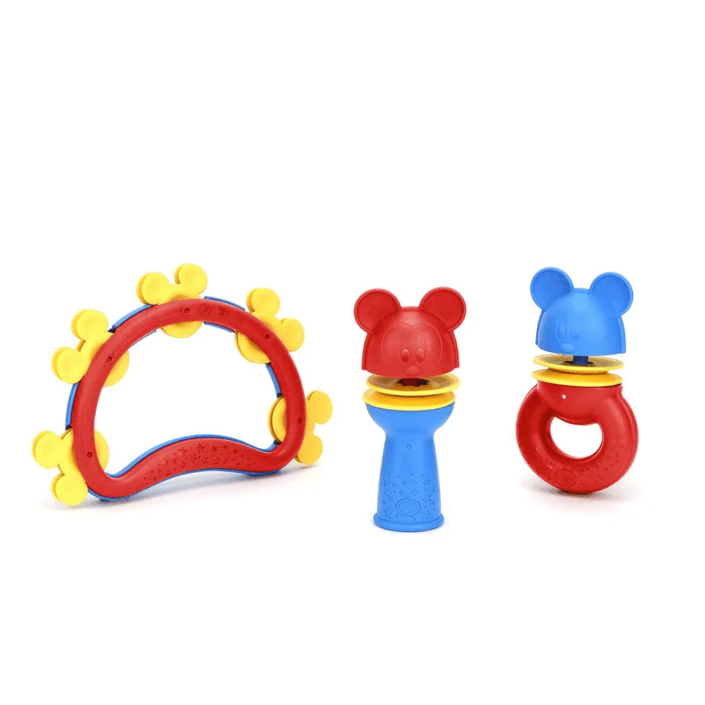 NEW! Mickey Mouse Shake & Rattle Set Made in USA