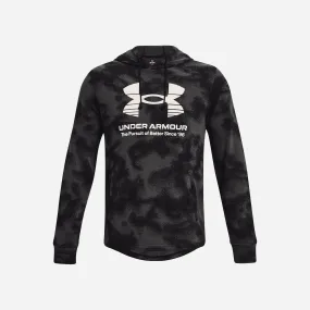 Áo Hoodie Under Armour Rival Terry Novelty Hd Training - Đen