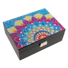 "Mandala" Crystal Art Jewellery Box