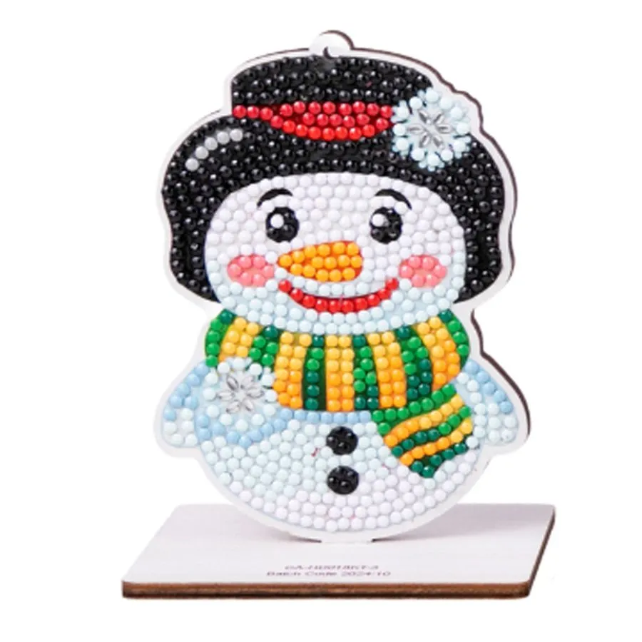 "Snowman" Crystal Art Buddies Festive Series 4 Decoration