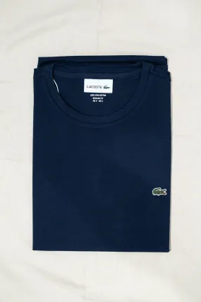 T-shirt in Jersey Pima Blu Navy