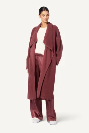 TAMARA CASHMERE DRAPED DUSTER COAT | CIMARRON