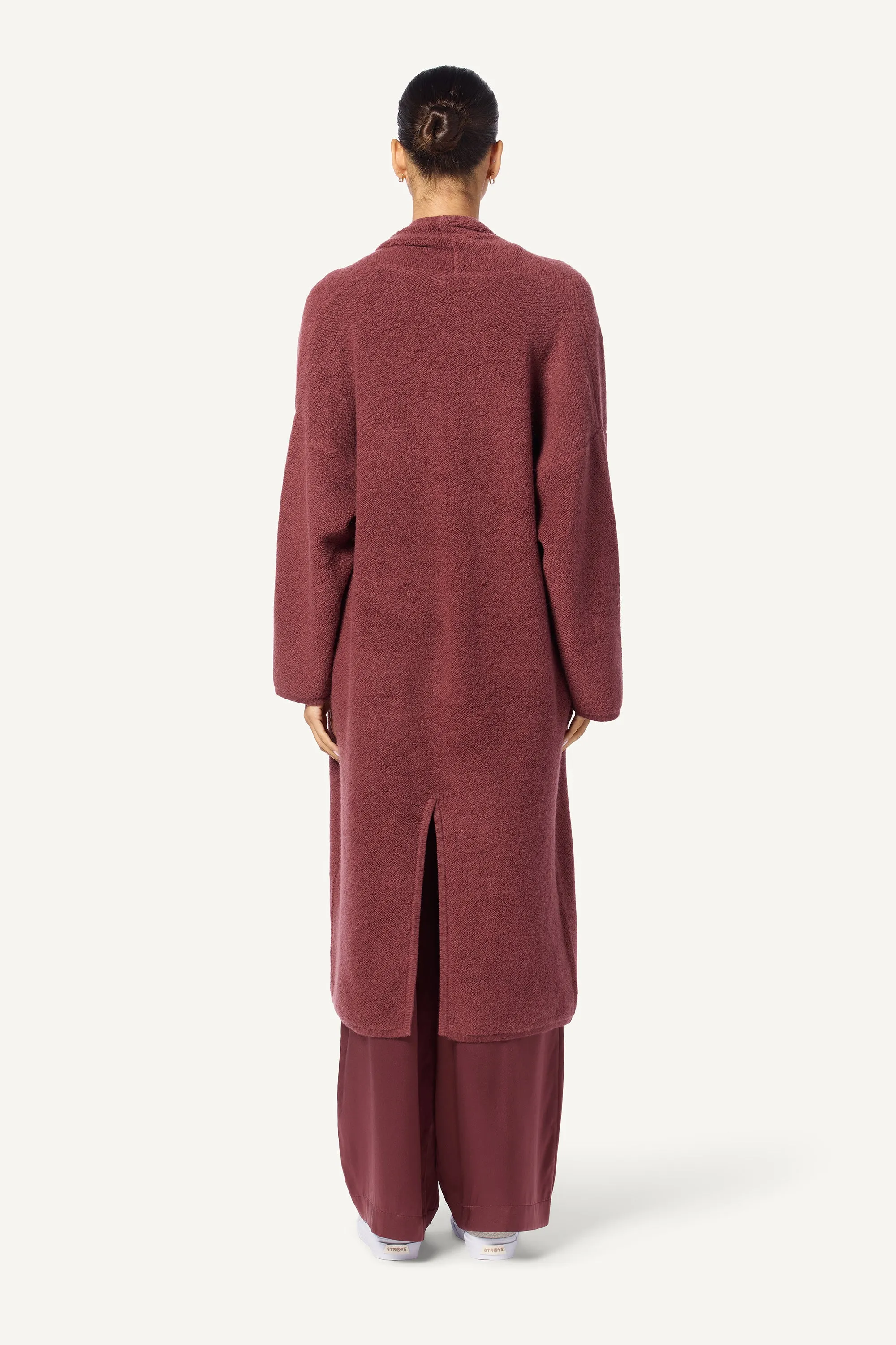 TAMARA CASHMERE DRAPED DUSTER COAT | CIMARRON