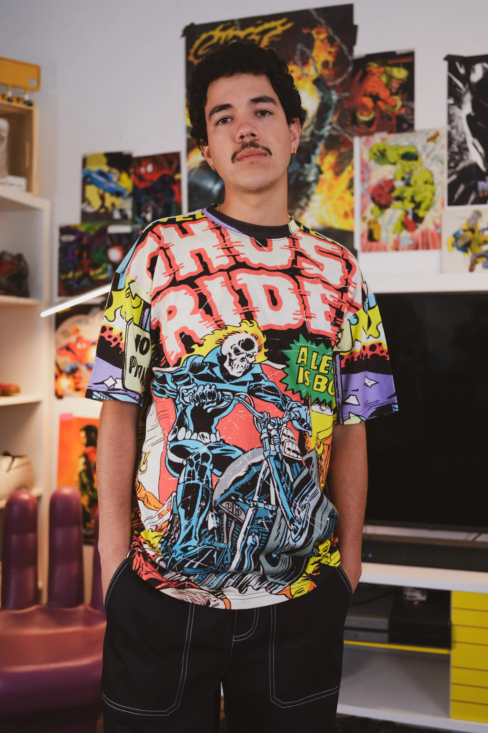 TF x Marvel Ghost Rider Tee