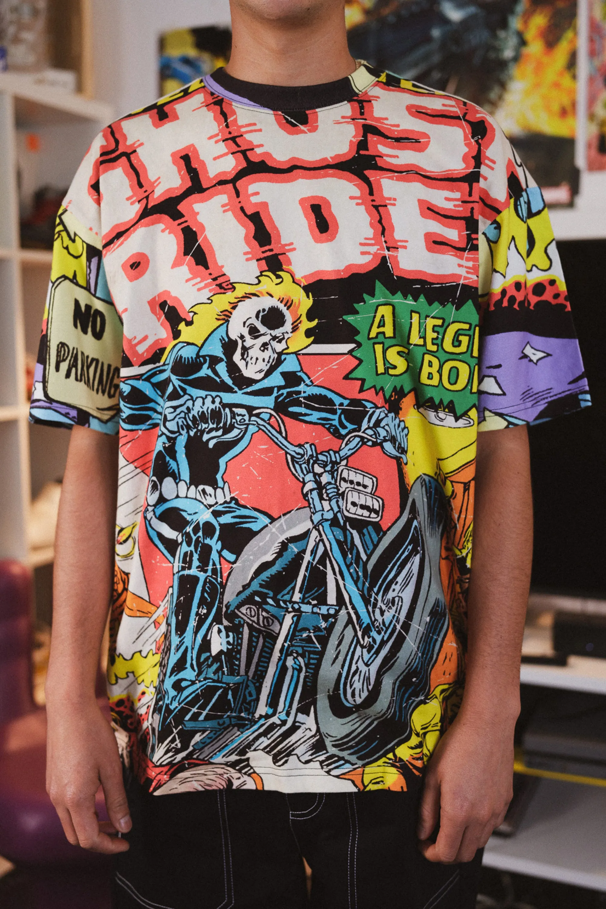 TF x Marvel Ghost Rider Tee