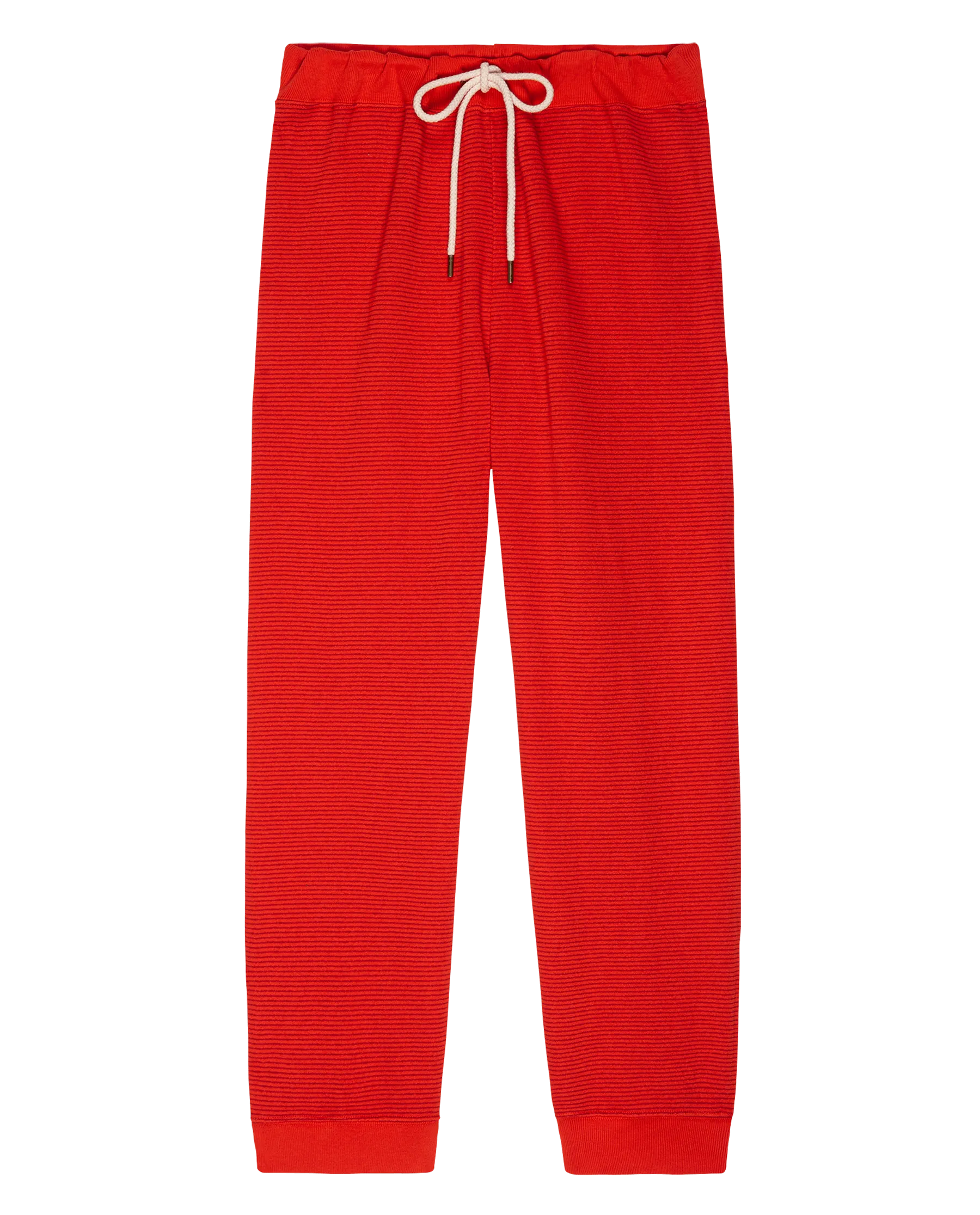 The Lantern Pant. -- Hot Red Overdyed Stripe