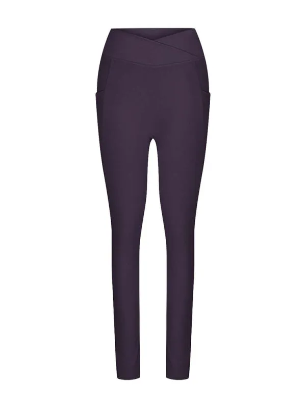 Women's High Waist Hip Pocket Yoga Pants