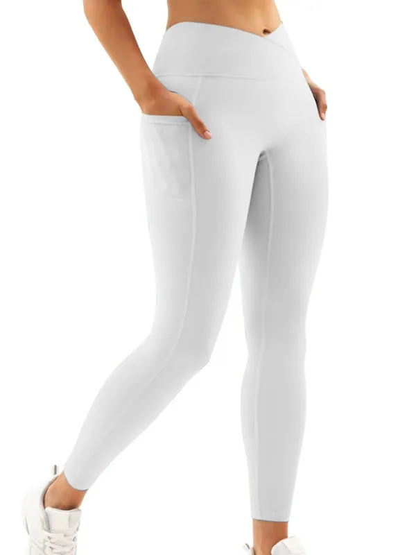 Women's High Waist Hip Pocket Yoga Pants